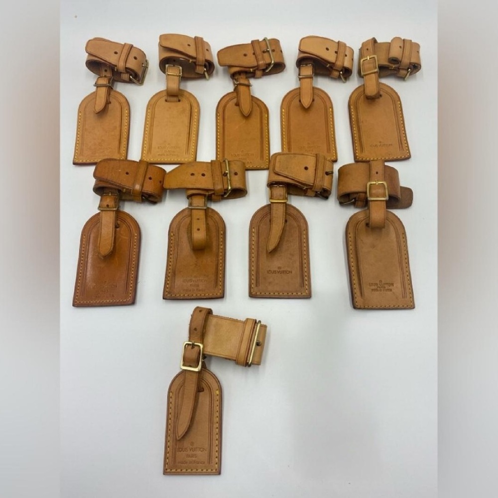 Lots Of Authentic Louis Vuitton Luggage Tag & Poignant!